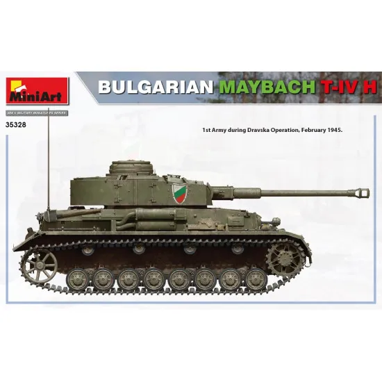 Miniart 35328 - 1/35 Bulgarian Maybach T-IV H.1 scale plastic model kit
