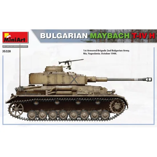 Miniart 35328 - 1/35 Bulgarian Maybach T-IV H.1 scale plastic model kit