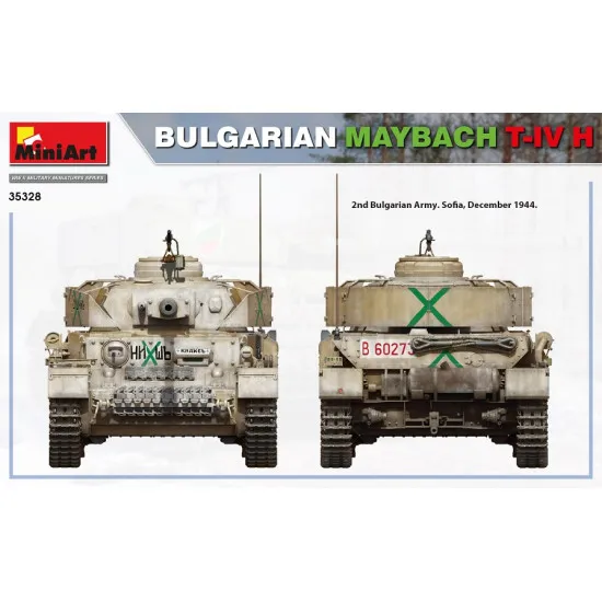 Miniart 35328 - 1/35 Bulgarian Maybach T-IV H.1 scale plastic model kit