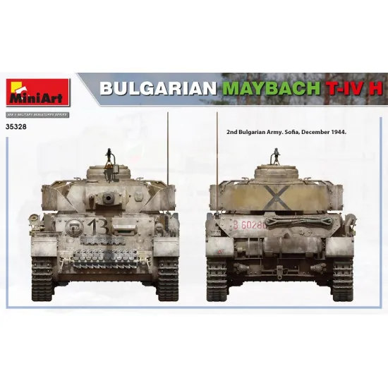 Miniart 35328 - 1/35 Bulgarian Maybach T-IV H.1 scale plastic model kit