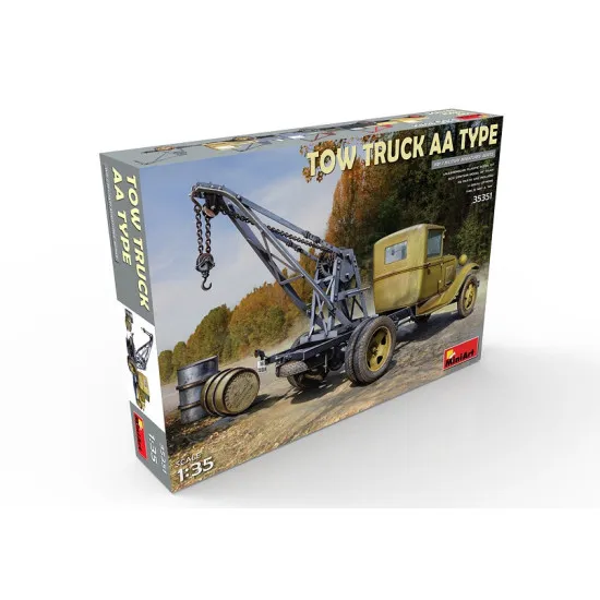 Miniart 35351 - 1/35 Tow Truck AA Type scale plastic model Military Miniatures
