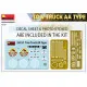 Miniart 35351 - 1/35 Tow Truck AA Type scale plastic model Military Miniatures
