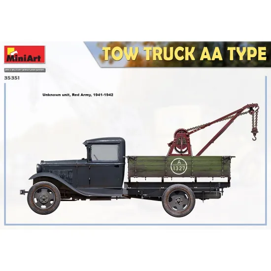 Miniart 35351 - 1/35 Tow Truck AA Type scale plastic model Military Miniatures