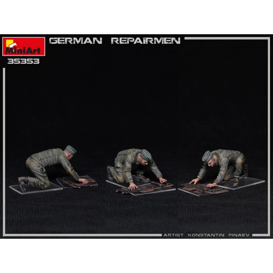 Miniart 35353 - 1/35 German Repairmen scale plastic model Military Miniatures