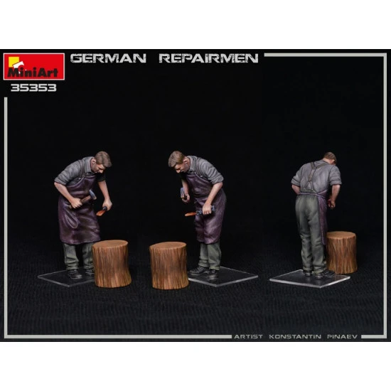 Miniart 35353 - 1/35 German Repairmen scale plastic model Military Miniatures