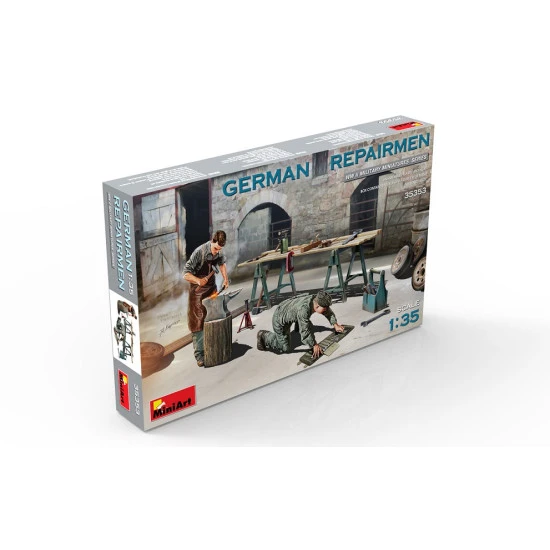Miniart 35353 - 1/35 German Repairmen scale plastic model Military Miniatures