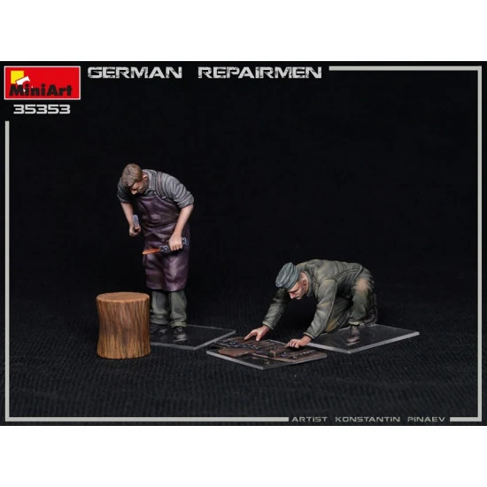 Miniart 35353 - 1/35 German Repairmen scale plastic model Military Miniatures