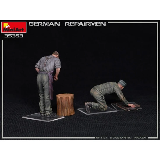 Miniart 35353 - 1/35 German Repairmen scale plastic model Military Miniatures