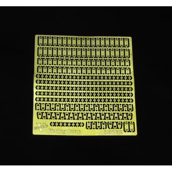 Vmodels 35062 - 1/35 Fixing loop. Fastening buckles for modern technology model