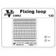Vmodels 35062 - 1/35 Fixing loop. Fastening buckles for modern technology model
