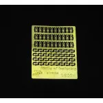 Vmodels 35064 - 1/35 Fixing of fastening straps latches for modern technology