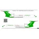 BSmodelle 100528 - 1/100 Tupolev Tu-154 Bulgarian Air Charter decal for aircraft