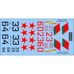 BSmodelle 48003 - 1/48 Sukhoi Su-27 Belarus AF decal for aircraft model scale