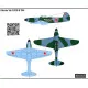 BSmodelle 480490 - 1/48 Yakovlev Yak-9 USSR AF 1944 decal for aircraft model kit