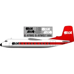 BSmodelle 72040_1 - 1/72 Handly Page Herald BIA decal for aircraft model scale kit