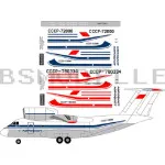 BSmodelle 72029 - 1/72 Antonov An-72(74) Aeroflot decal for aircraft model scale