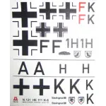 BSmodelle 720032 - 1/72 Henkel He111H6 Luftwaffe decal for aircraft scale model