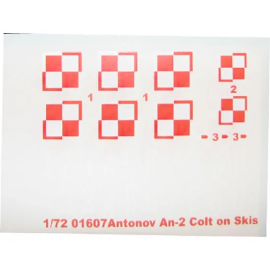 BSmodelle 72009 - 1/72 Antonov An-2 Poland AF decal for aircraft model scale kit