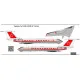 BSmodelle 720395 - 1/72 Tupolev Tu-134 USSR AF decal for aircraft model scale
