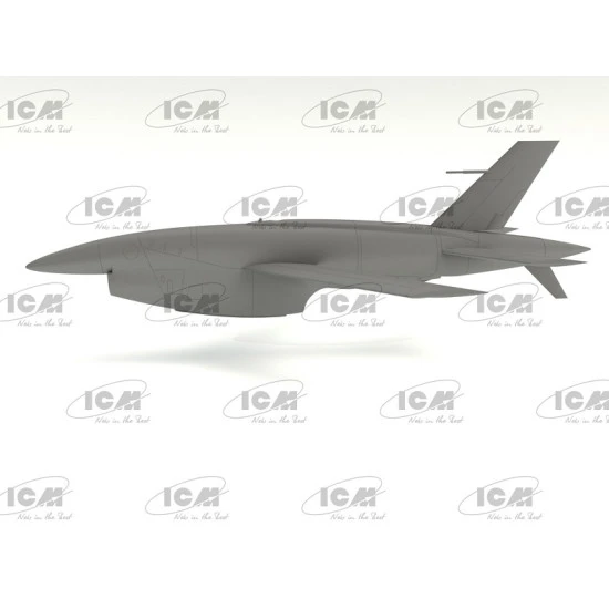 ICM 48401 - 1/48 BQM-34A (Q-2C) Firebee with trailer model scale plastic kit
