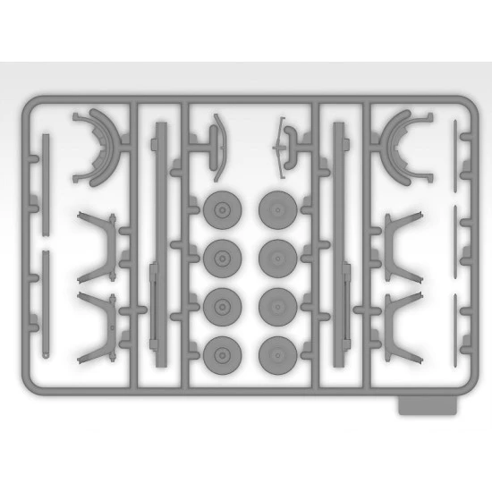 ICM 48401 - 1/48 BQM-34A (Q-2C) Firebee with trailer model scale plastic kit