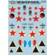 DECAL 1/48 FOR NIEUPORT 17-24 DECALS SET 1/48 PRINT SCALE 48-010