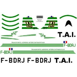 BSmodelle 720464 - 1/72 Douglas DC-4 TAI scale decal for aircraft plastic model