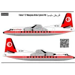BSmodelle 720499 - 1/72 Fokker F27 Malasian Airline System scale decal aircraft