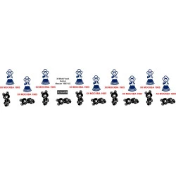 BSmodelle 43305 - 1/43 XII World Youth Festival Moscow 1985 decal for aircraft