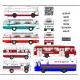 BSmodelle 43471 - 1/43 LAZ695-697,LiAZ158-677,PAZ3916 TV decal for aircraft kit