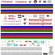 BSmodelle 43471 - 1/43 LAZ695-697,LiAZ158-677,PAZ3916 TV decal for aircraft kit