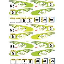 BSmodelle 24001 - 1/24 Subaru Impreza rally team decal scale for aircraft model