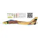 BSmodelle 320409 - 1/32 Grumman F-14 Tomcat AF decal for aircraft model scale