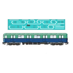 BSmodelle BSM 870237 - 1/87 Metro car type E decal for aircraft plastic model