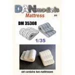 Dan Models 35308 - 1/35 material for dioramas. Folded mattresses. Set number 4