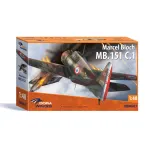 Dora Wings 48017 - 1/48 scale Bloch MB.151C.1 model kit aircraft