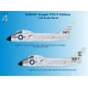CAT4 D48003 - 1/48 Vought F7U-3 Cutlass US Navy scale plastic model aircraft