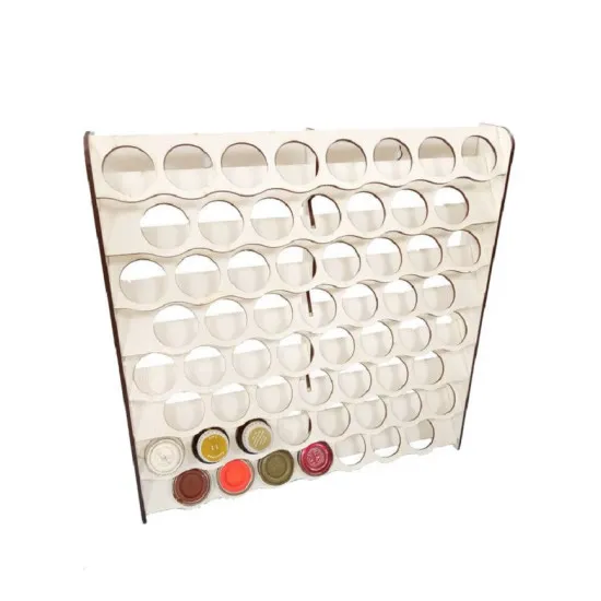 LMG WOH-1225 Wall module for 60 containers with a diameter of 30 mm