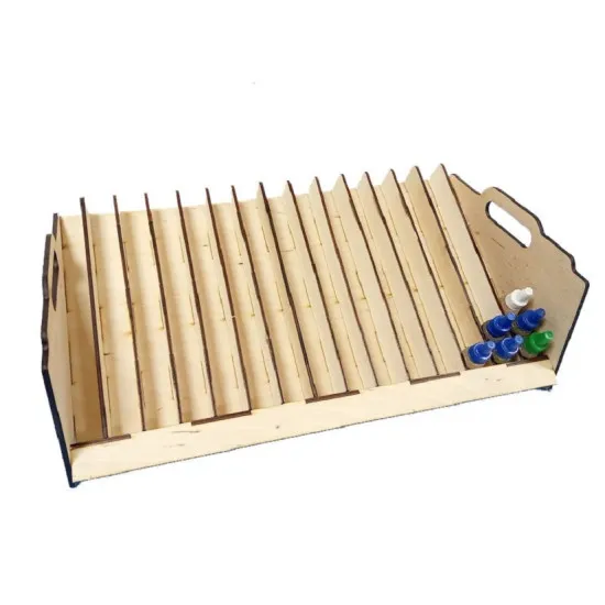 LMG WO-36 Paint stand 135 * 25mm, Laser Model Graving Storage system for paints