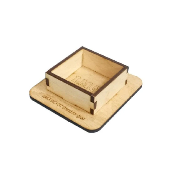 LMG WO-37 Adhesive support, Laser Model Graving, Dimensions 85 * 85 mm