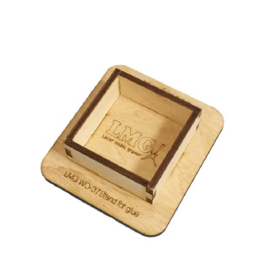 LMG WO-37 Adhesive support, Laser Model Graving, Dimensions 85 * 85 mm