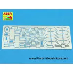 Magazines ammo boxes for German Flak 30 38 photo-etched set 1/35 Aber 35A089