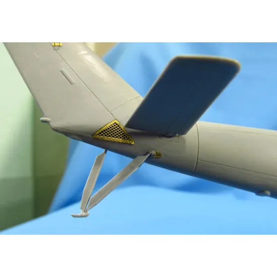 Us Stock Metallic Details Mdr4878 - 1/48 Mi-24. Exterior Zvezda Scale Model Kit