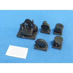 Us Stock Metallic Details Mdr4889 - 1/48 Ah-64 Apache. Tads/Pnv System Hasegawa Scale