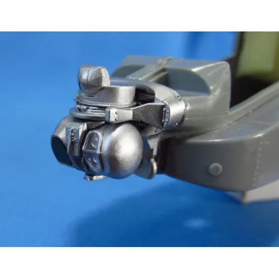 Us Stock Metallic Details Mdr4889 - 1/48 Ah-64 Apache. Tads/Pnv System Hasegawa Scale