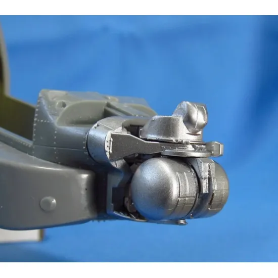 Us Stock Metallic Details Mdr4889 - 1/48 Ah-64 Apache. Tads/Pnv System Hasegawa Scale