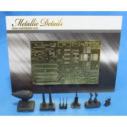Us Stock Metallic Details Mdr3203 - 1/32 B-24. Exterior Hobbyboss Scale Model Kit