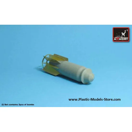 FAB-500M-54 500kg bomb (2pcs.) RESIN 1/72 Armory ACA7263g