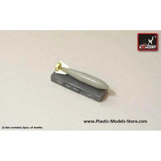 FAB-500M-62 500kg bomb (2pcs.) for MIG SU YAK RESIN 1/72 Armory ACA7263h