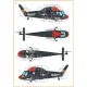 Us Stock Clear Prop Cpd72001 - 1/72 Uh-2/Sh-2 Seasprite Early Version Decal For Model